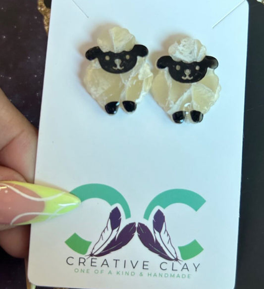 MINI White / Black Face Sheep (Dibè) Studs